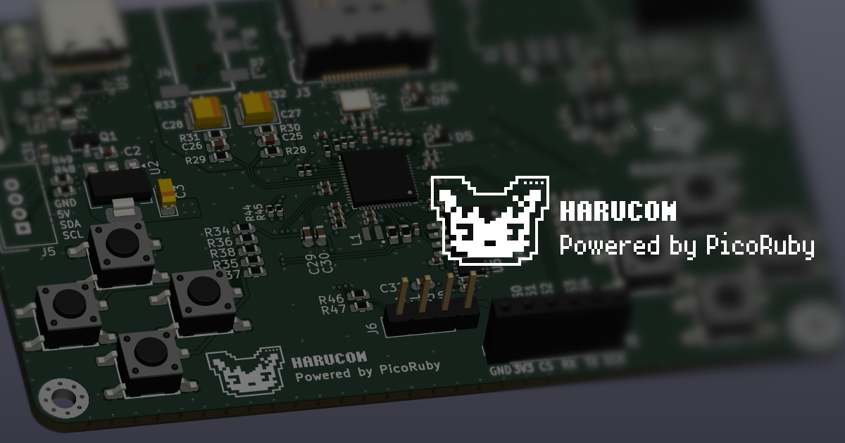 ヘッダー画像: Harucomボードのイメージ