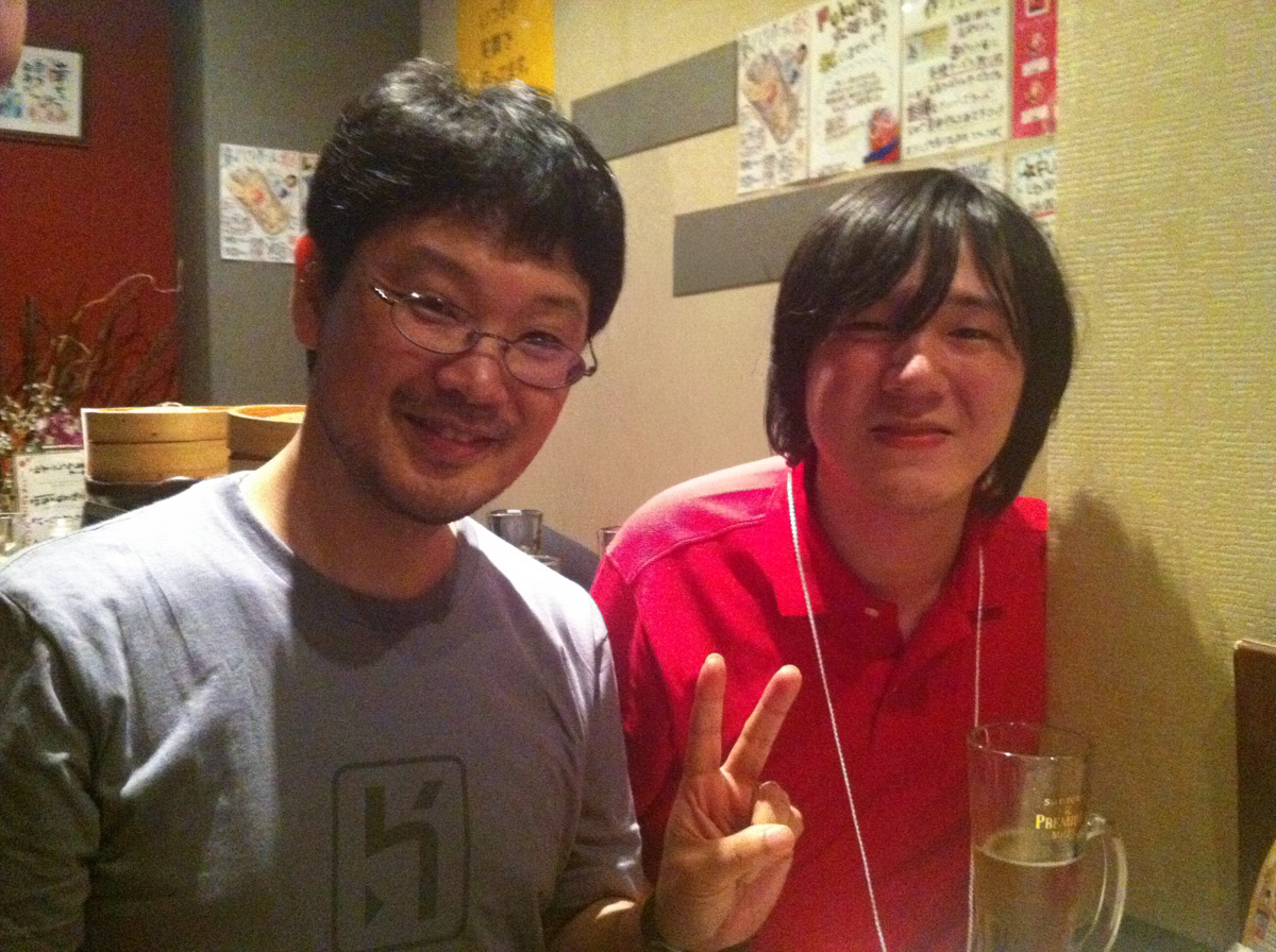 写真:まつもとさんとはじめて撮った写真