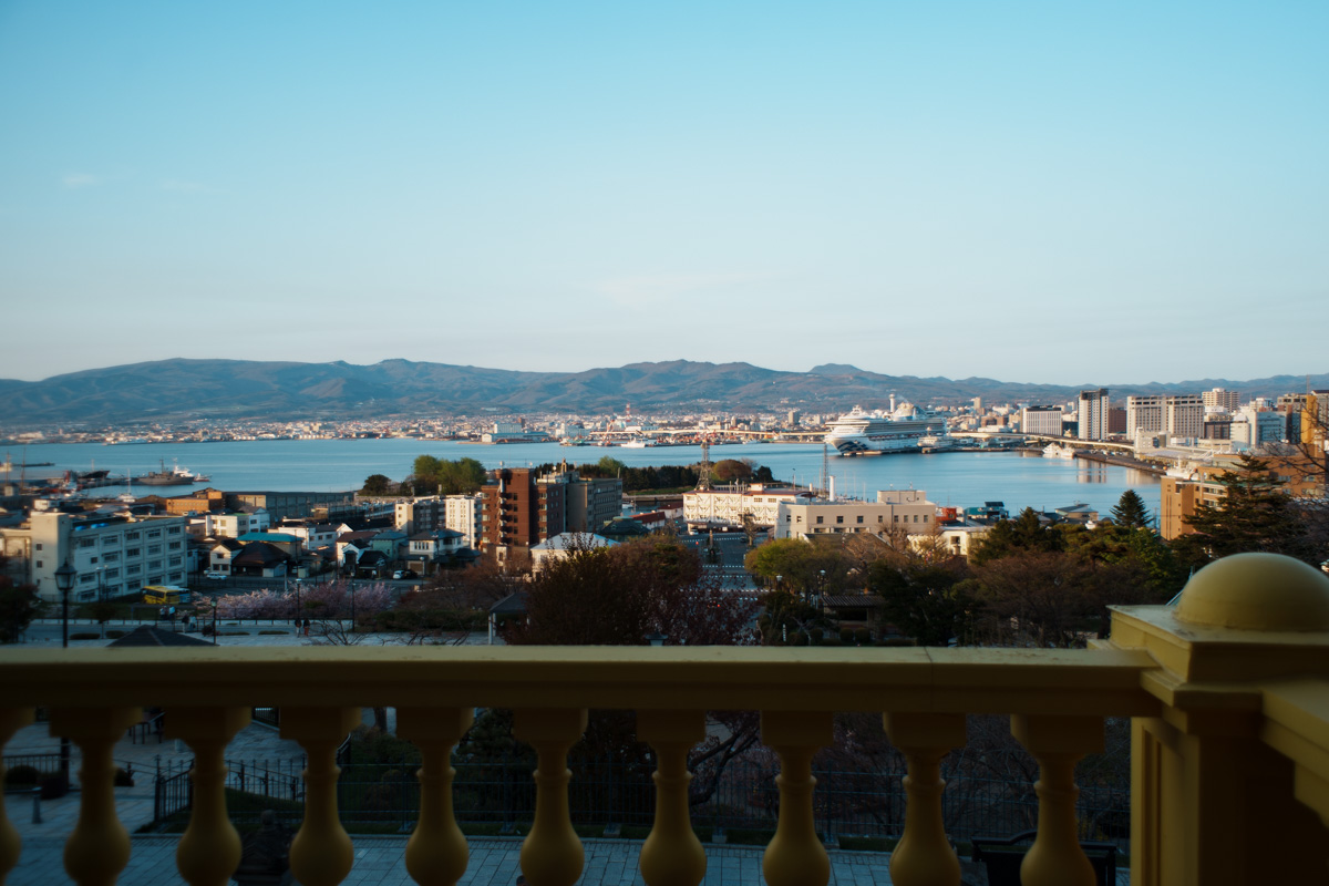 写真:公会堂からみた景色