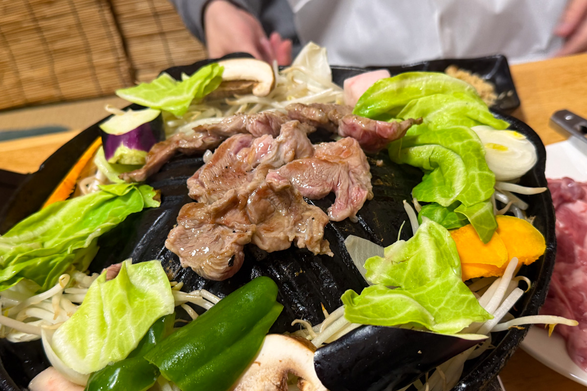写真:hasmuikinさんとたべたジンギスカン