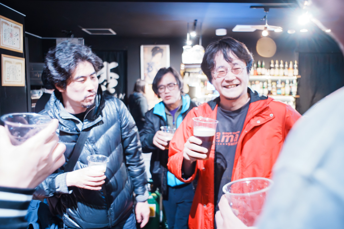 写真:Day0に苫小牧から到着したyancyaさん